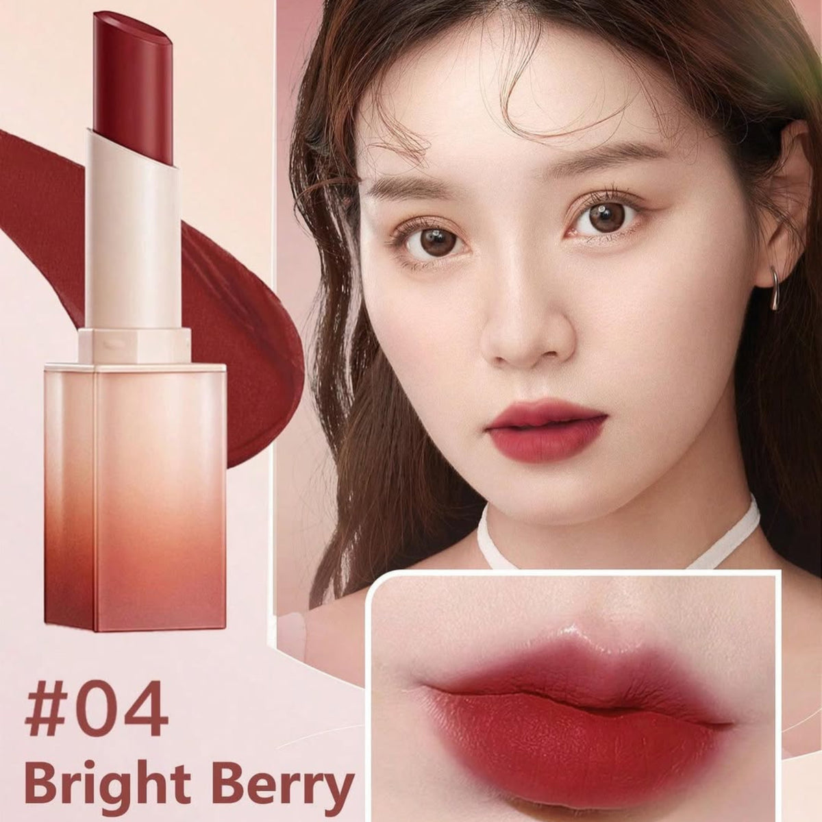 ZEESEA Velvet Gauzier lipstick - 04