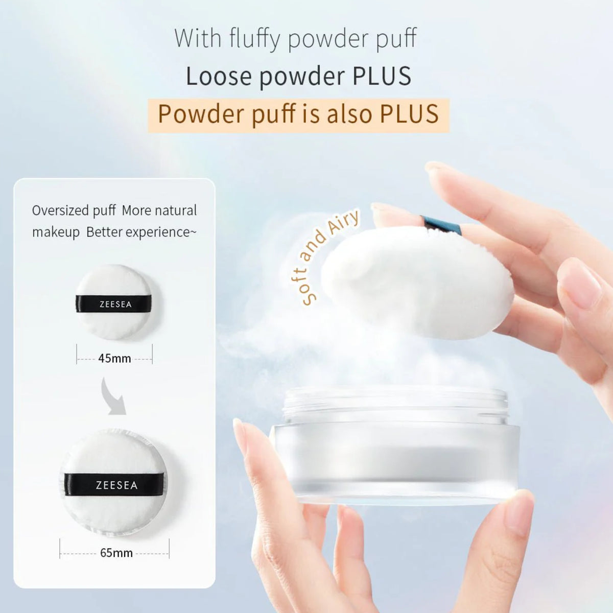 ZEESEA Shell non-powdery loose powder B01