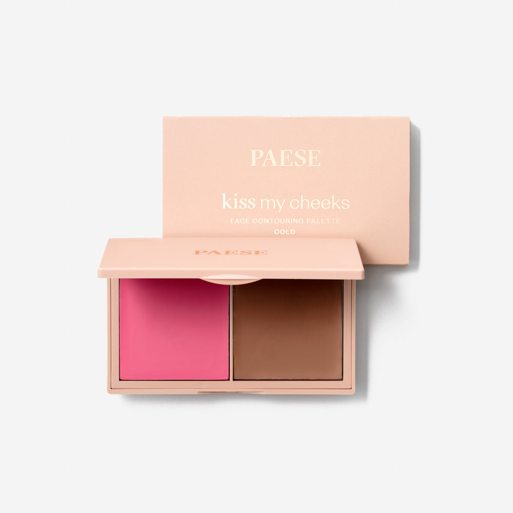 PAESE Kiss My Cheeks Face Contouring Palette - Cold