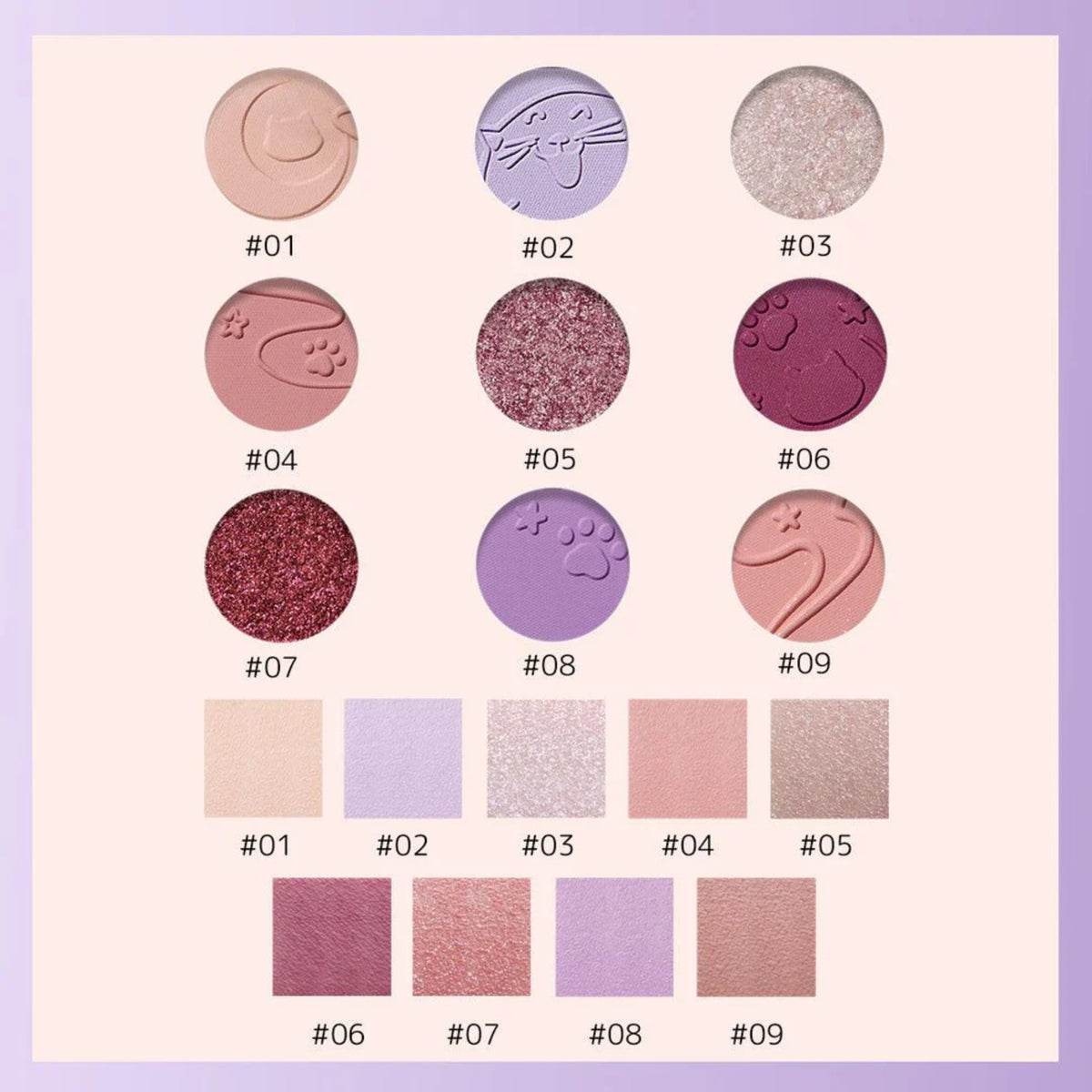 ZEESEA Wonderland eyeshadow palette 14