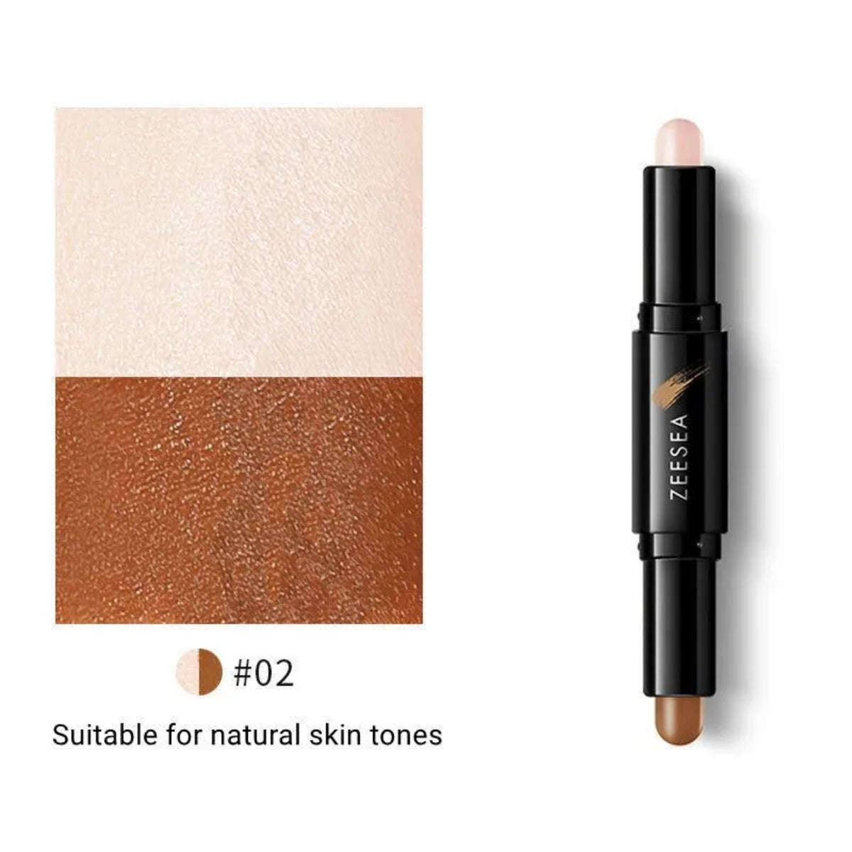 ZEESEA Sculpting Highlighter stick G02 - for natural skin tone