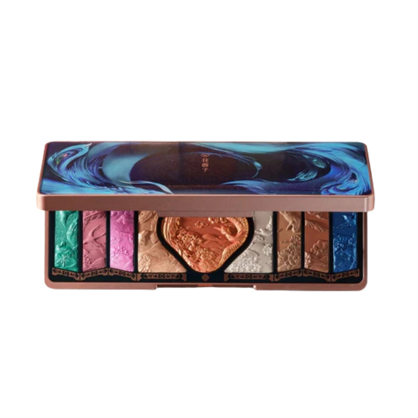 FLORASIS Floral Engraving Phoenix Makeup Palette - 03 Soaring Sunlight