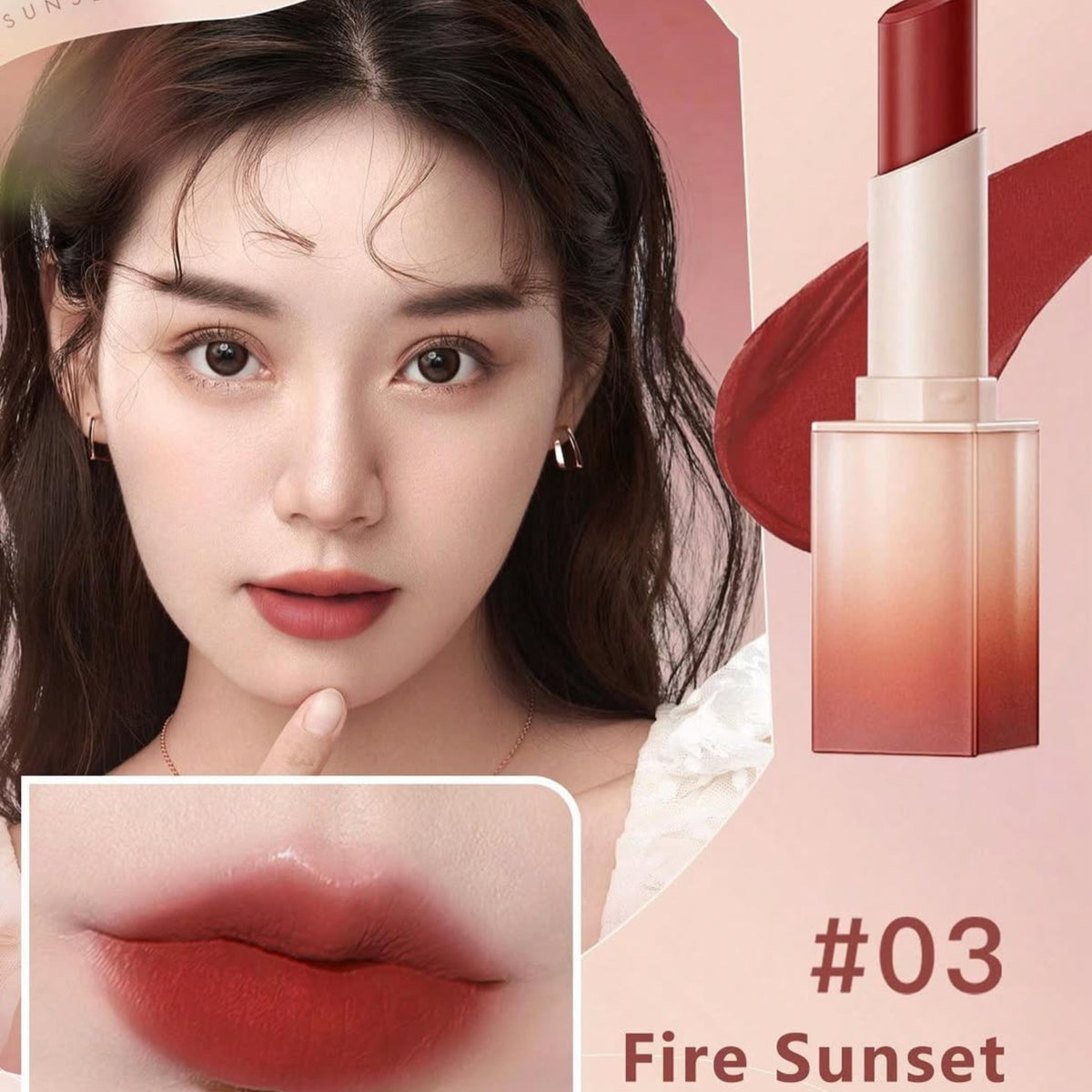 ZEESEA Velvet Gauzier lipstick - 03