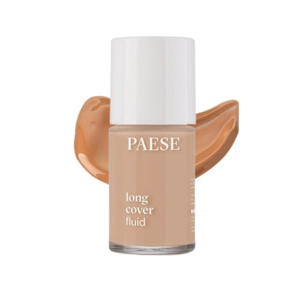PAESE Long Cover Fluid Foundation 04 Tanned