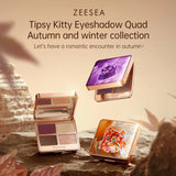 ZEESEA Tipsy Kitty Eyeshadow Quad #07 Sincere Heart