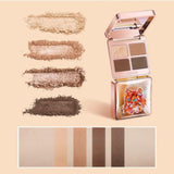 ZEESEA Tipsy Kitty Eyeshadow Quad #06 Ordinary Love