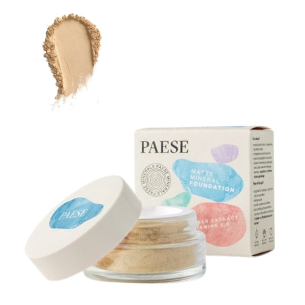 PAESE Matte mineral foundation - 104W honey