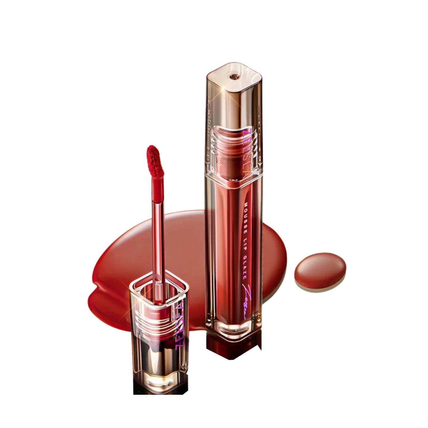 ZEESEA Moisture Cloud Lip Glaze Japanese Version - 02 The Waning Moon