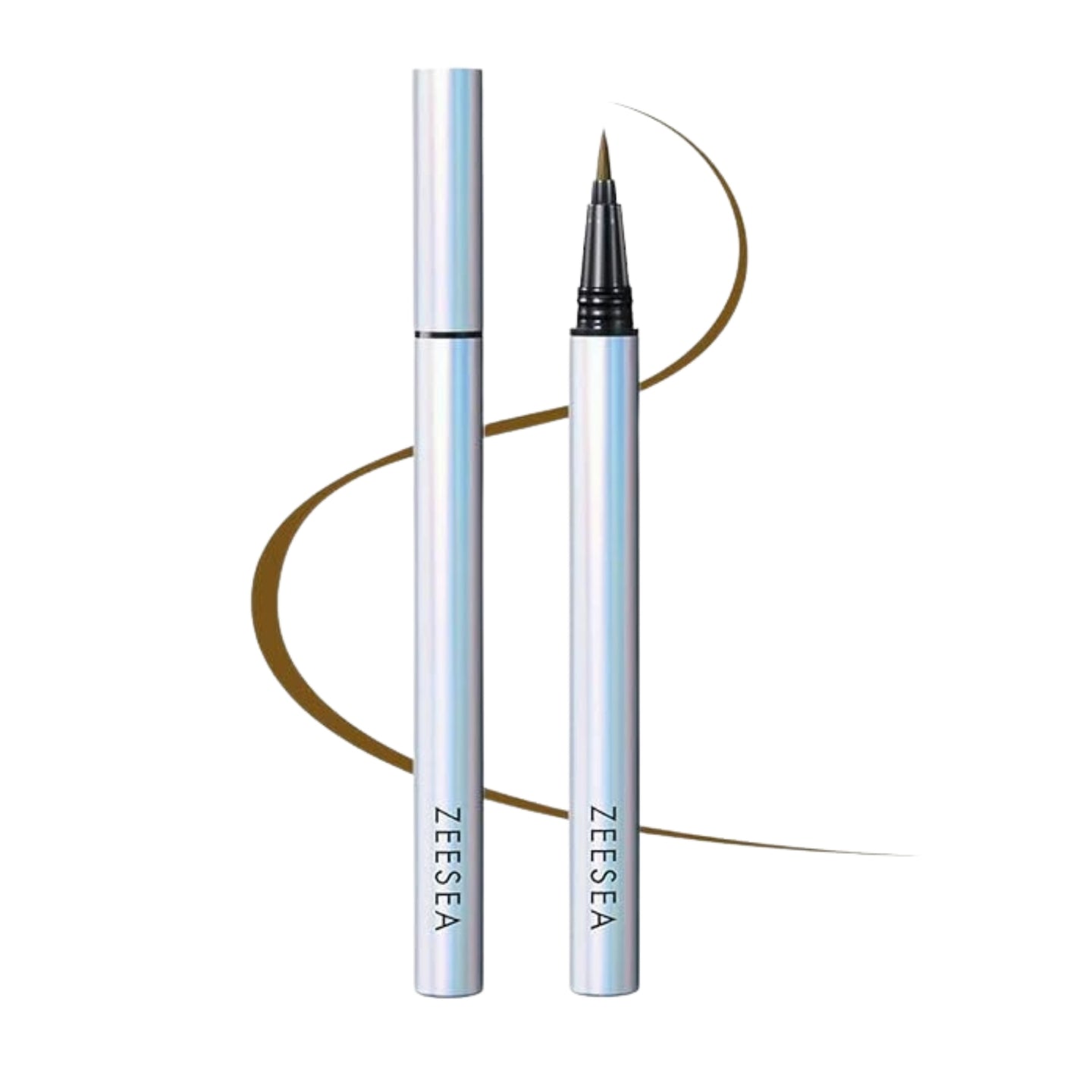 ZEESEA Colorful Waterproof Tip Liquid Eyeliner - Khaki