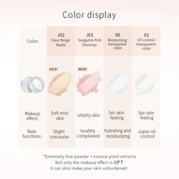 ZEESEA Shell non-powdery loose powder - J02