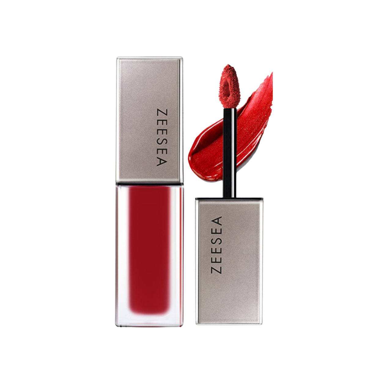 ZEESEA Light Matte Liquid Lip Stain 512(Red Berry)