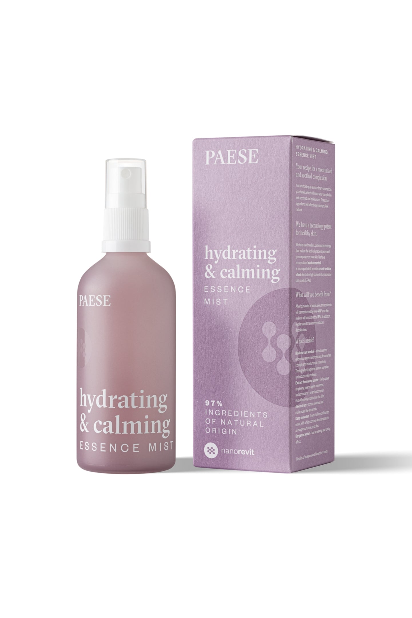 PAESE Nanorevit Hydrating & calming Essence Mist