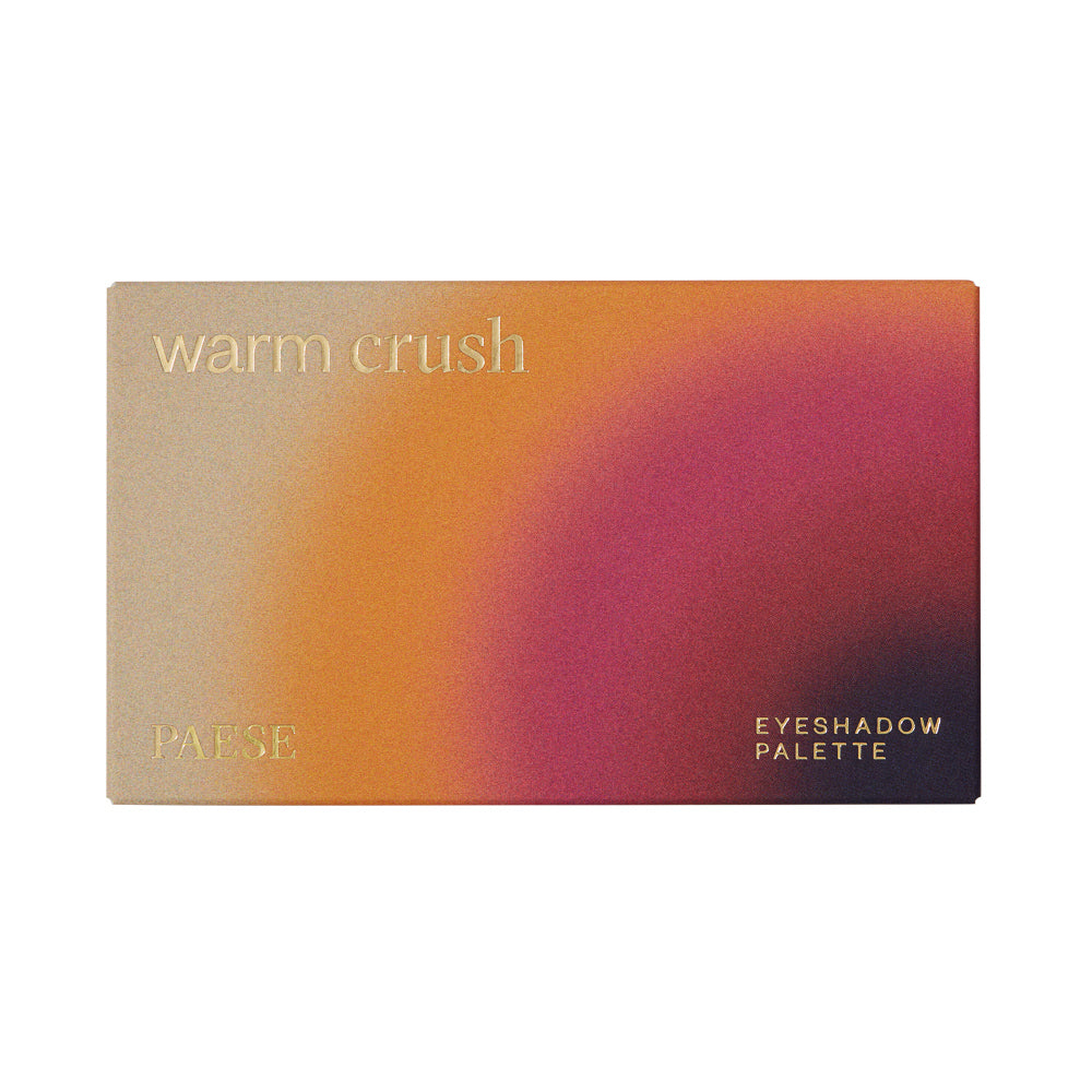 PAESE Warm Crush Eyeshadow Palette