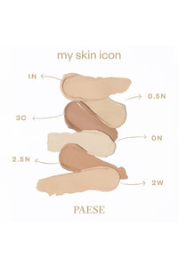 PAESE My Skin Icon Mattifying Foundation with Satin Finish - 2,5N Nude Beige
