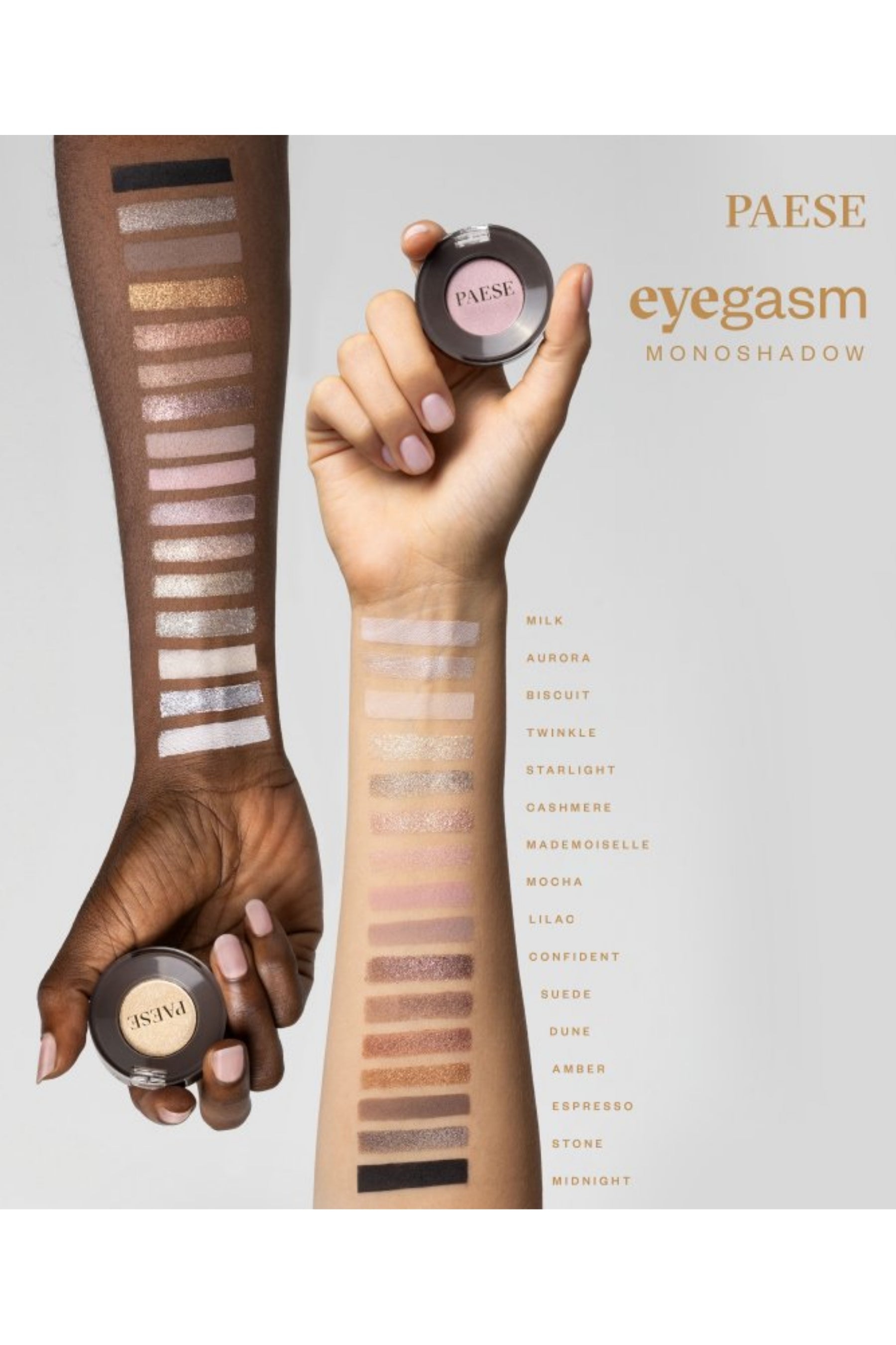 PAESE Eyegasm Eyeshadow - 02 Aurora