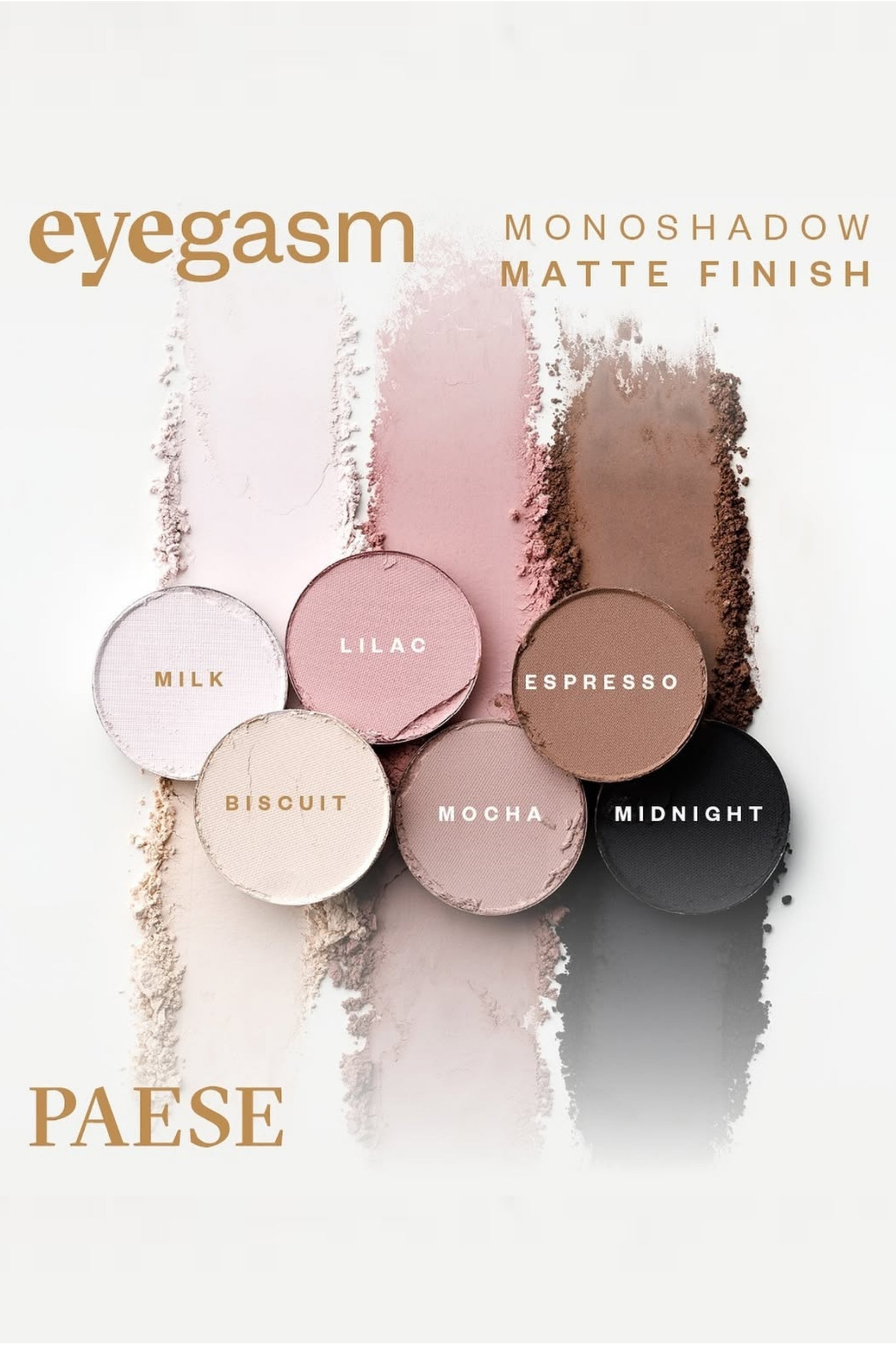 PAESE Eyegasm Eyeshadow - 03 Biscuit