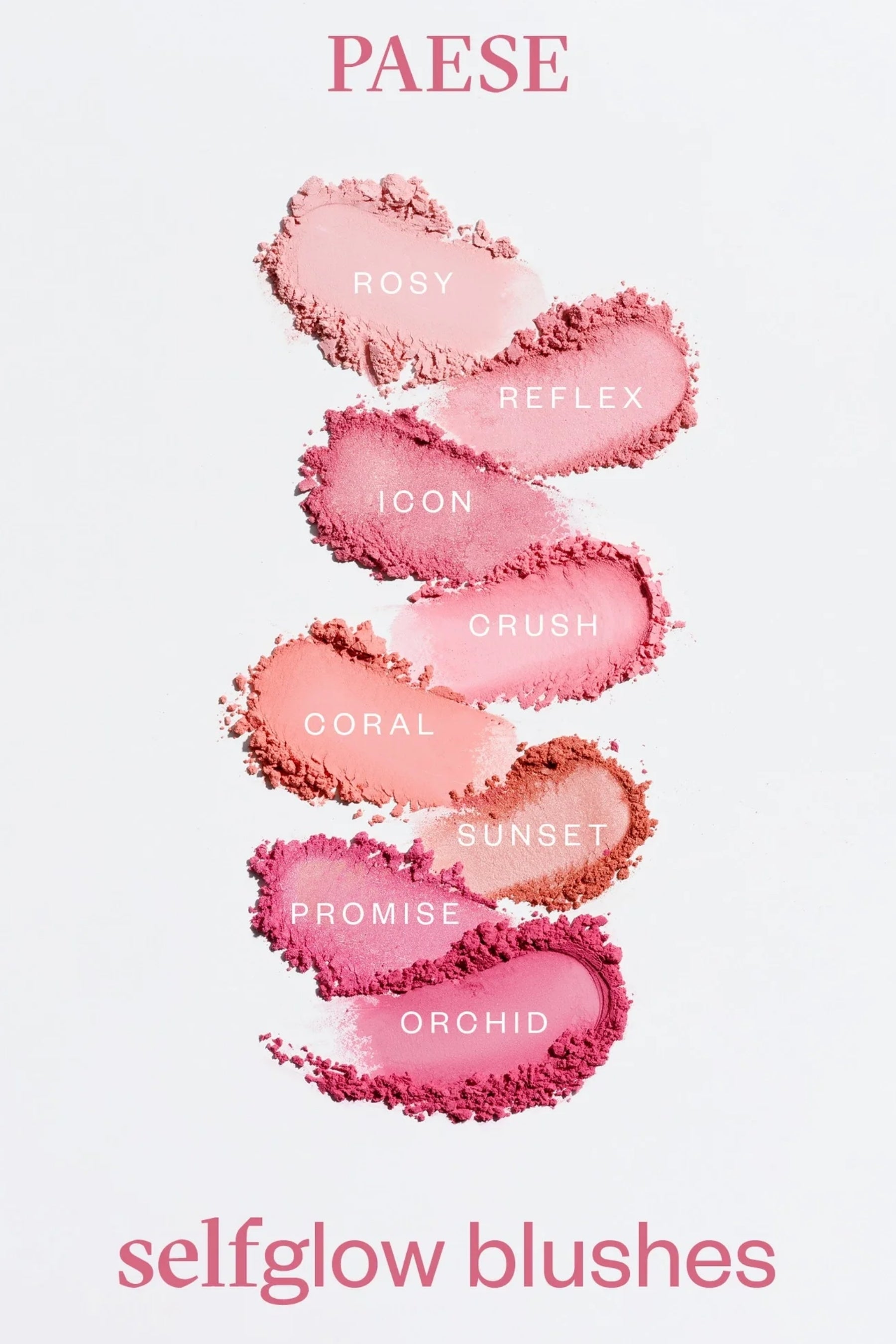 PAESE Selfglow Blush 01 Rosy