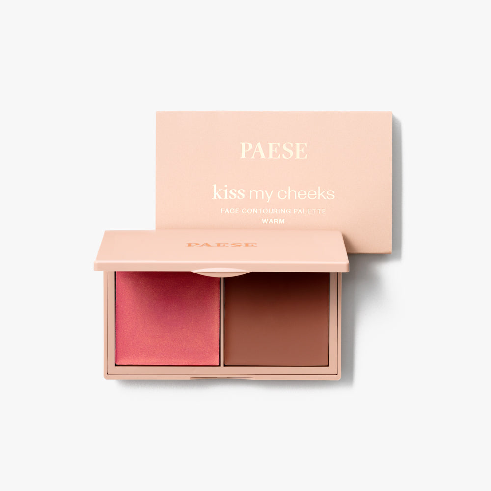 PAESE Kiss My Cheeks Face Contouring Palette - Warm