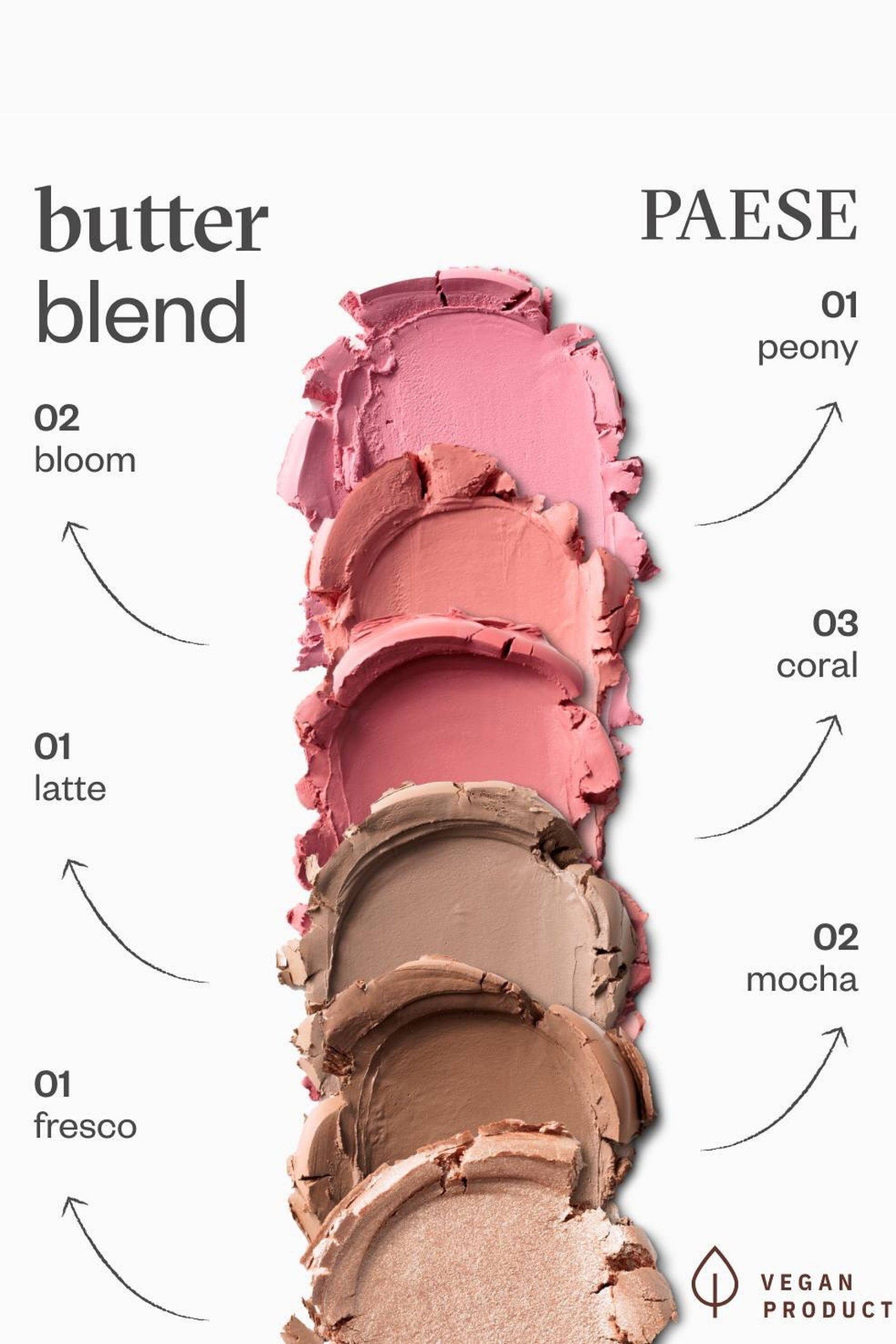 PAESE Butter Blend Blush Stick - 02 Bloom