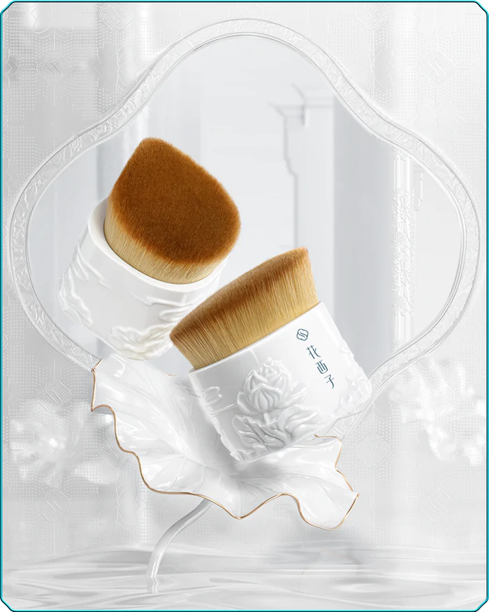 FLORASIS Porcelain High Coverage Foundation Brush