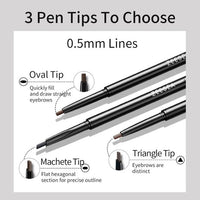 ZEESEA 3D Smart Eyebrow Pencil - Light Brown