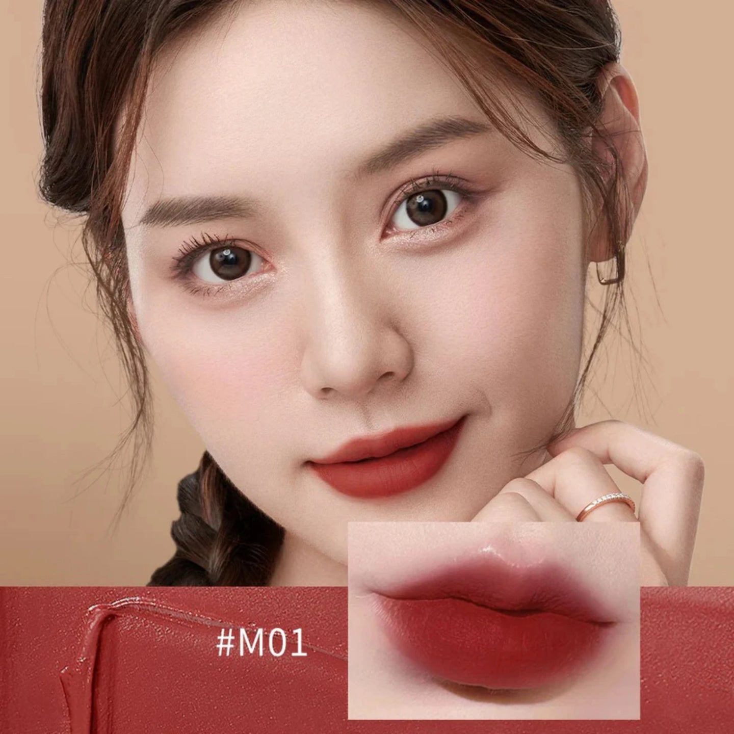 ZEESEA Mousse Lip Glaze - M01