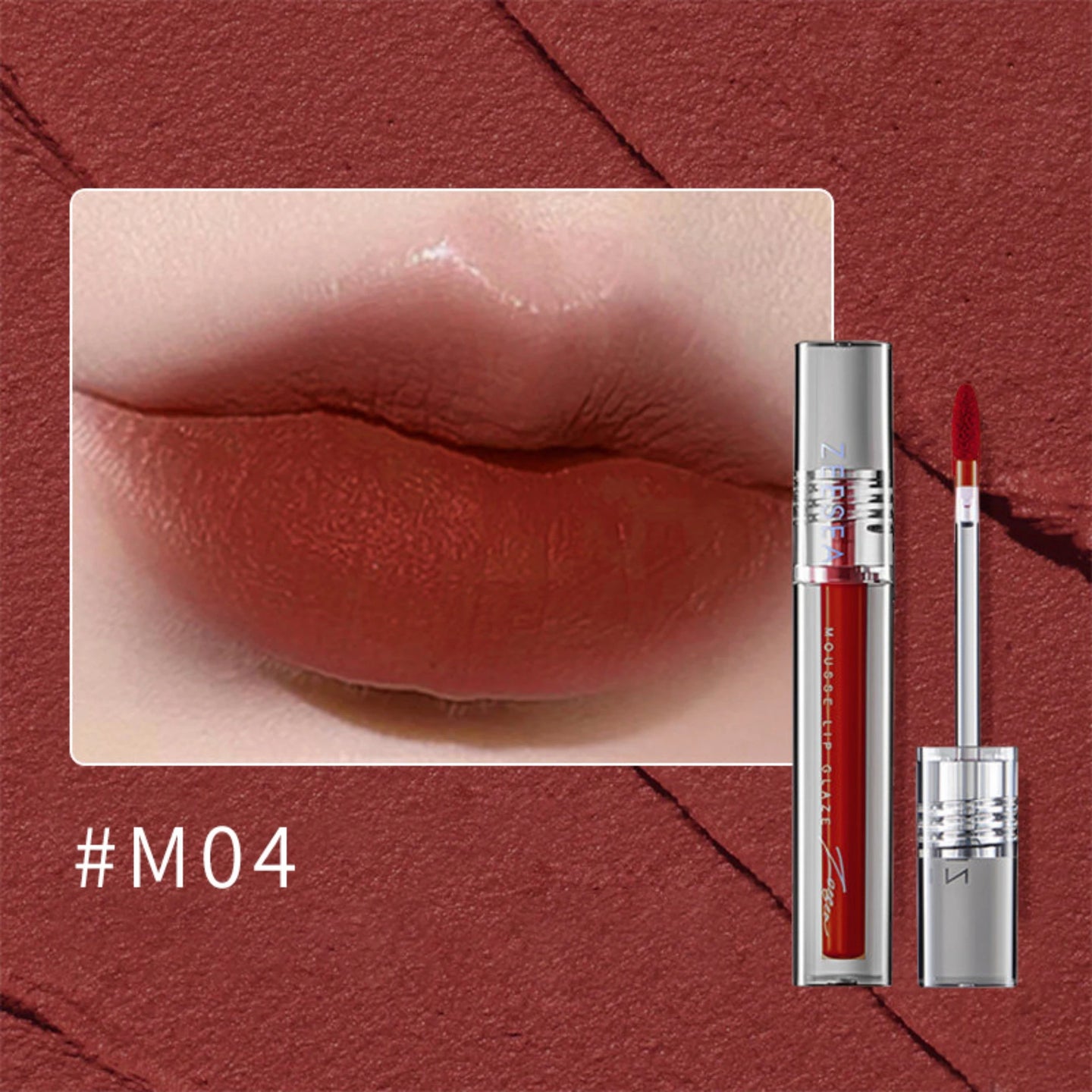 ZEESEA Mousse Lip Glaze - M04