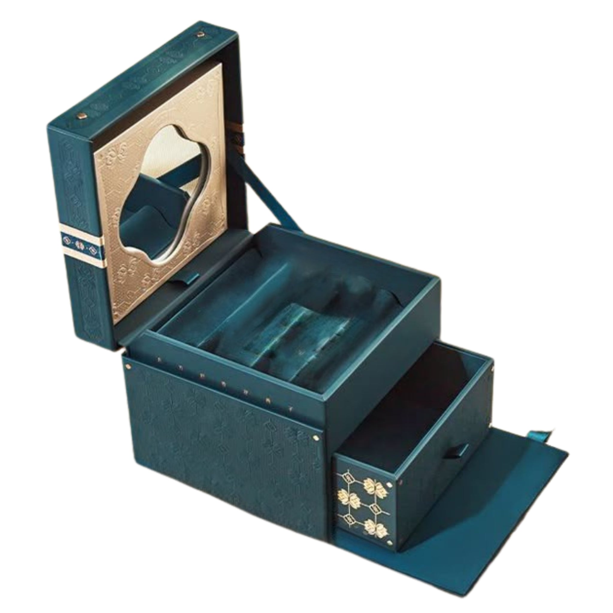 FLORASIS Emerald Color Dressing Case Set