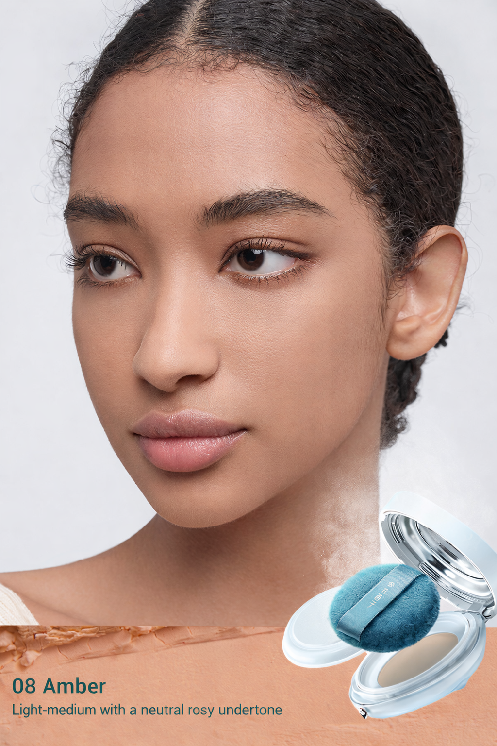 FLORASIS Gorgeous Peach Blossom Powder - 08 Amber