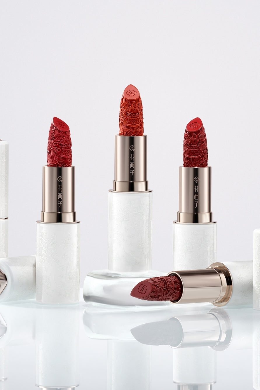 FLORASIS BLOOMING ROUGE PORCELAIN LIPSTICK - M219 CARAMEL AMBER