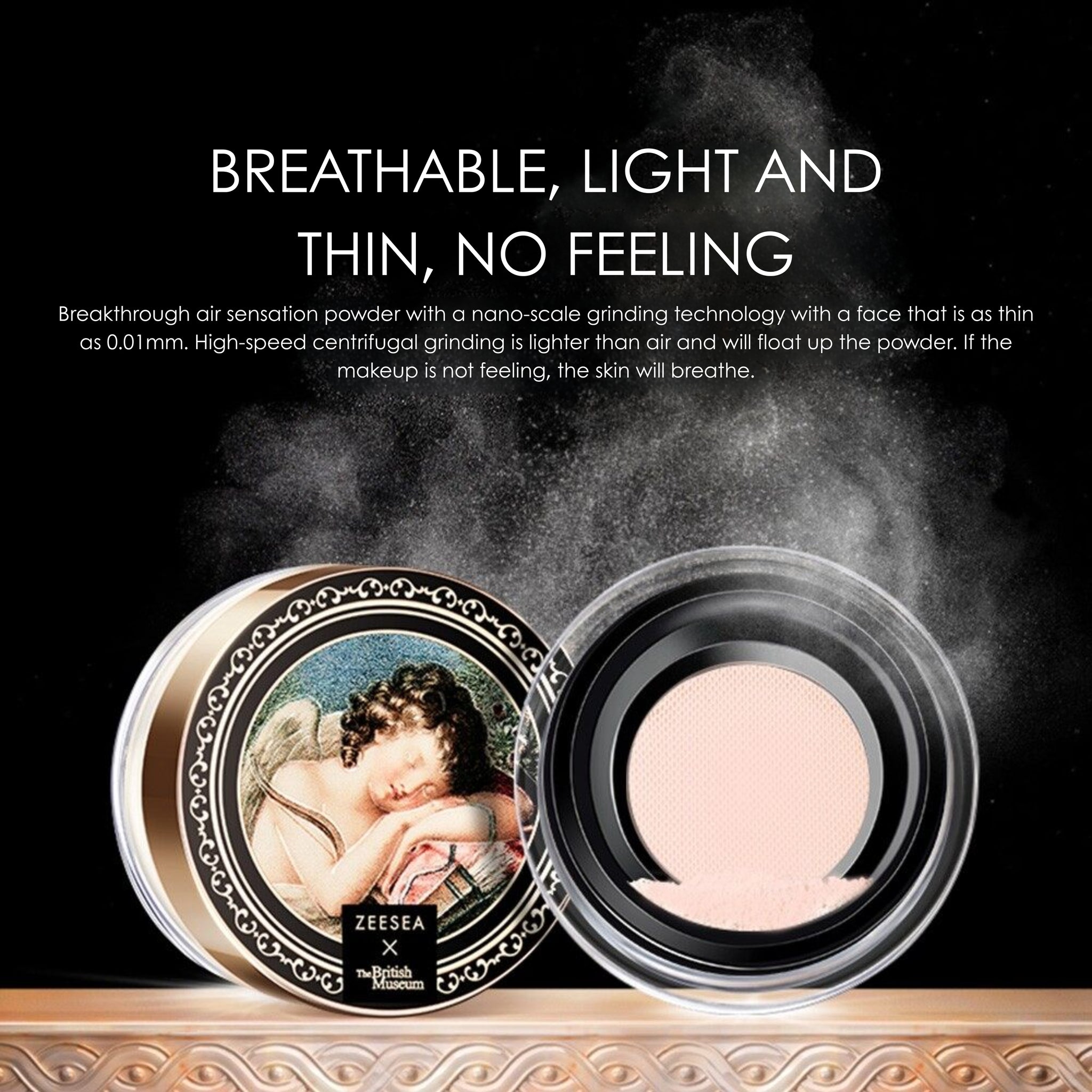 ZEESEA Air Loose Powder - Shimmer Beige