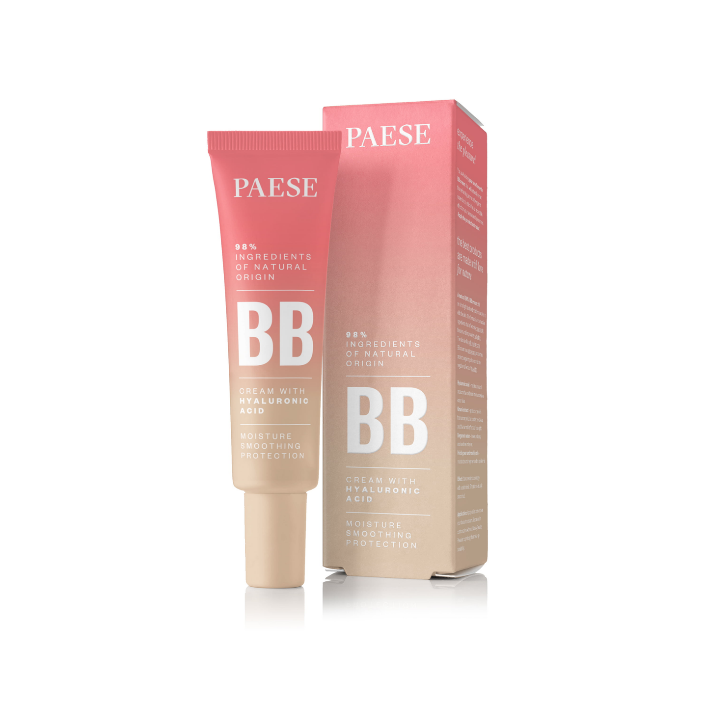 PAESE BB Cream with Hyaluronic Acid 2,5 Nude