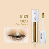 ZEESEA Glitter Galaxy Colored Liquid Eyeshadow #BR02 Dry Dream