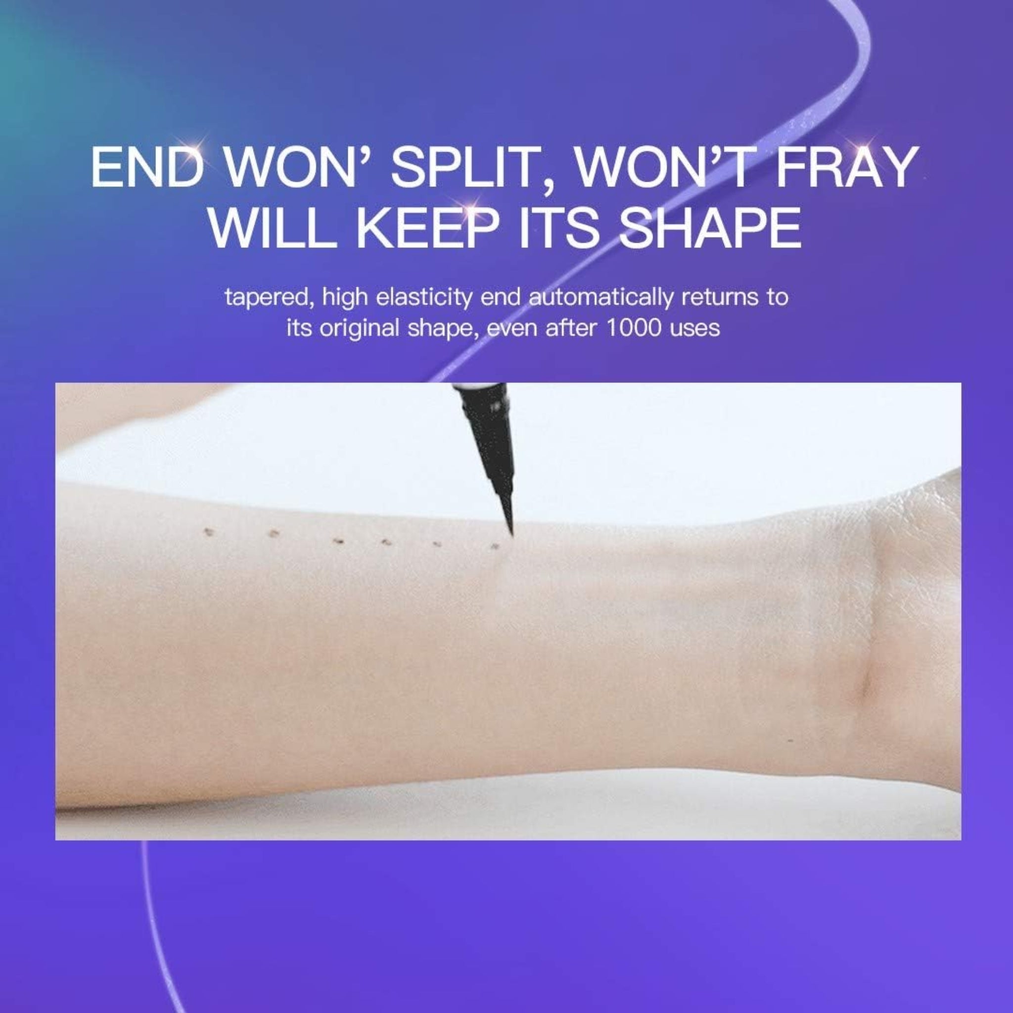 ZEESEA Colorful Waterproof Tip Liquid Eyeliner - Khaki