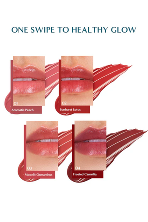 Florasis Dewy Touch Tinted Lip Balm - 04 Frosted Camellia