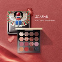 ZEESEA X THE BRITISH MUSEUM Enchanting Egypt Eyeshadow Palette 16 Shades - SCARAB