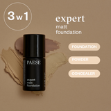 PAESE Expert Matt Foundation - 502W Natural Beige
