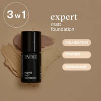 PAESE Expert Matt Foundation - 502W Natural Beige