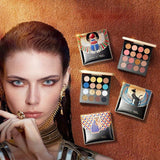 ZEESEA X THE BRITISH MUSEUM Enchanting Egypt Eyeshadow Palette 16 Shades - COBRA