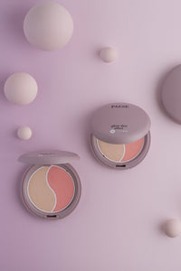 PAESE Nanorevit Glow Duo Effect (Illuminating Powder & Blush)