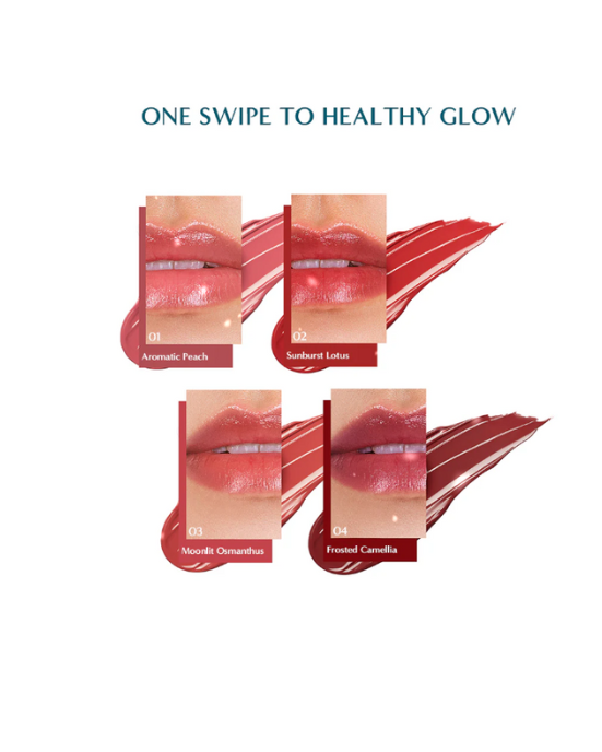 FLORASIS Dewy Touch Tinted Lip Balm - Sunburst Lotus