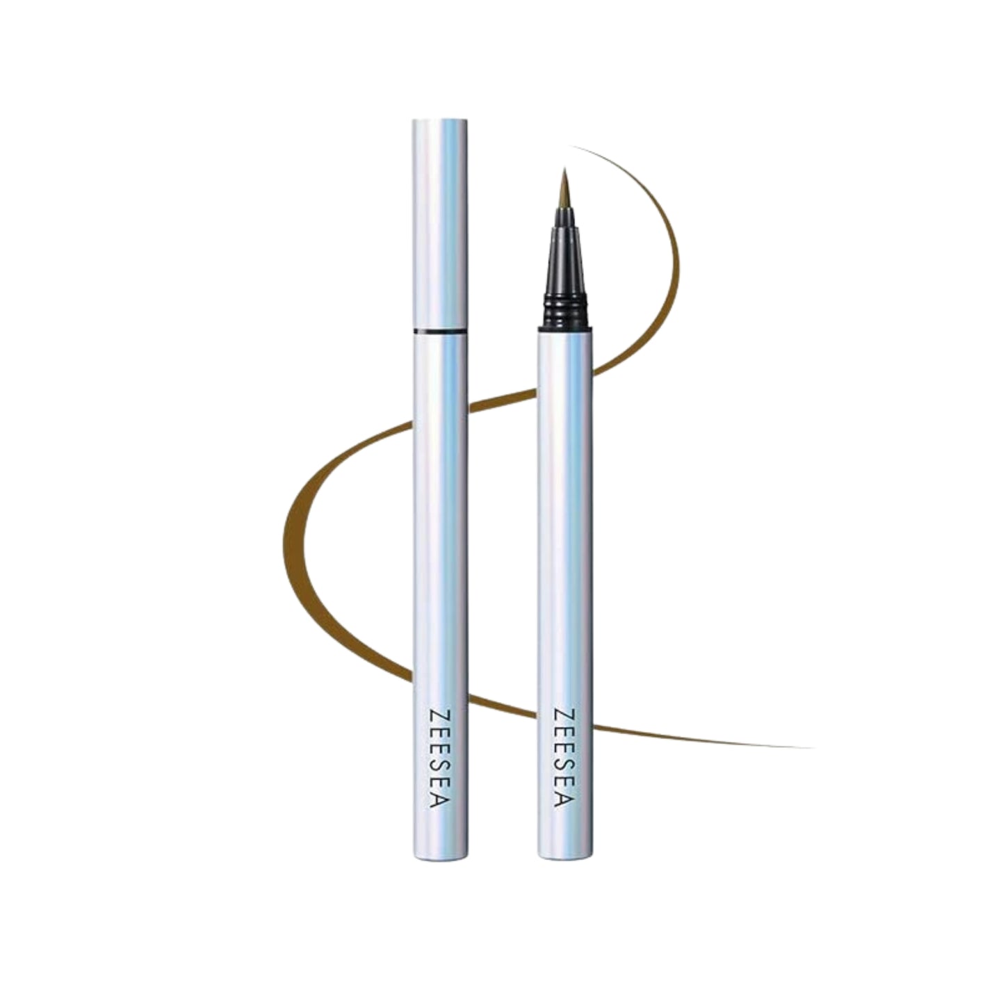 ZEESEA Colorful Waterproof Tip Liquid Eyeliner - Khaki