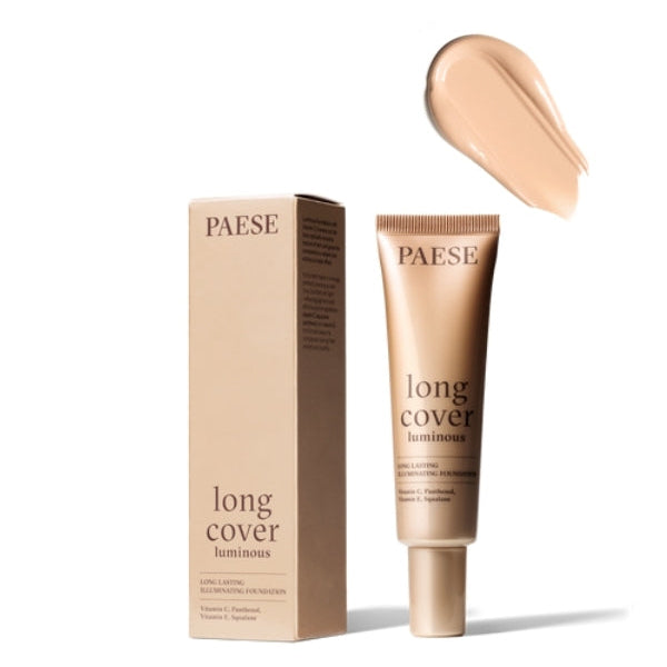 PAESE Long Cover Luminous Foundation - 0,5 Ivory