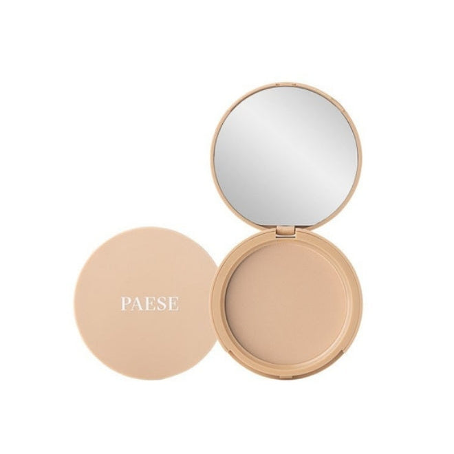 PAESE Mattifying Argan Pressed Powder - 01 Porcelain