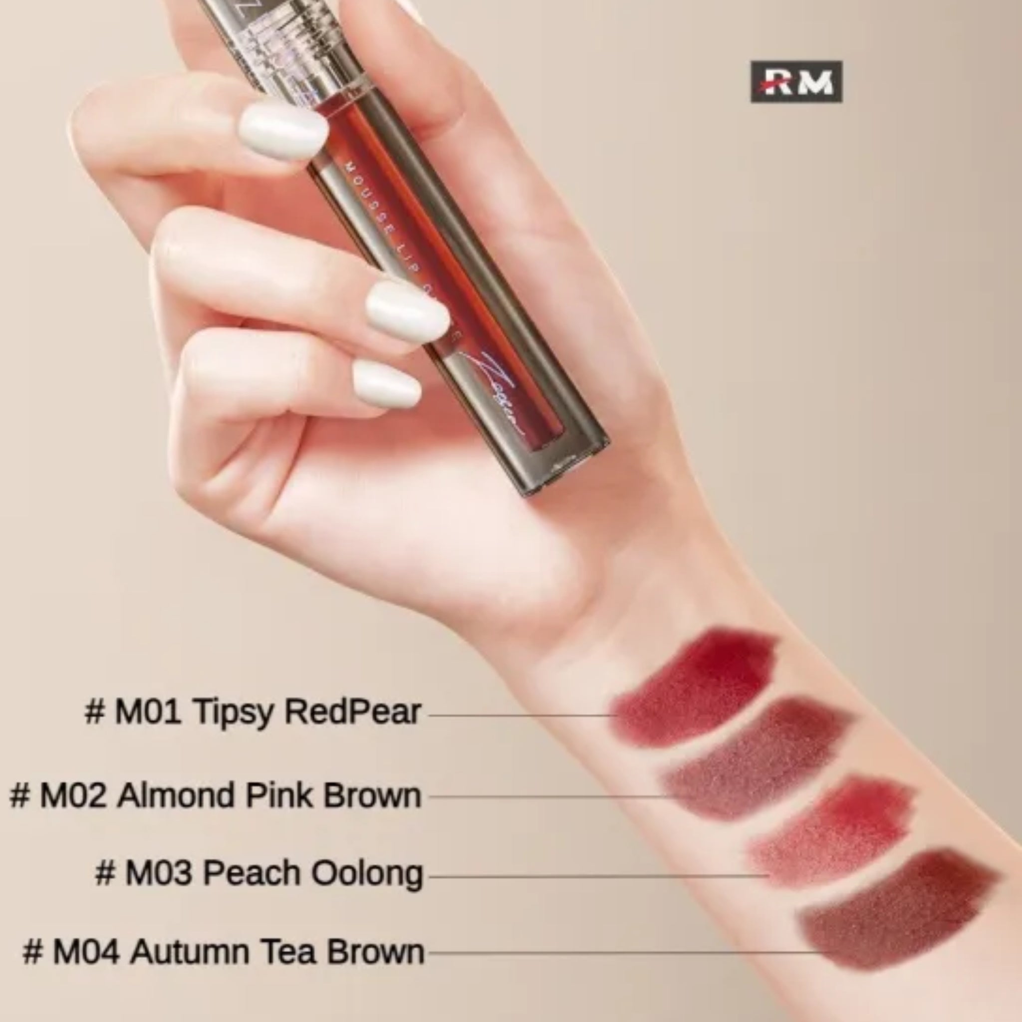 ZEESEA Mousse Lip Glaze - M04