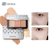 ZEESEA Nourishing Flawless 3 Colors Concealer Palette - 01