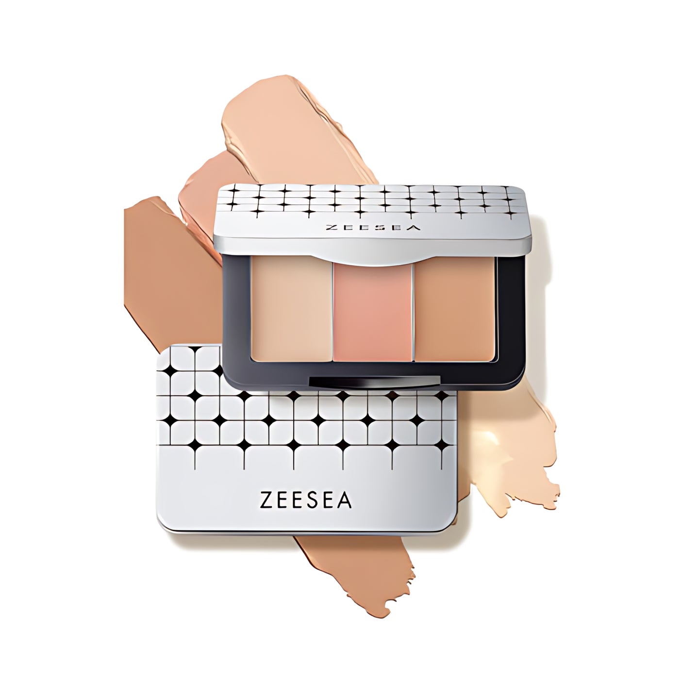 ZEESEA Nourishing Flawless 3 Colors Concealer Palette - 01