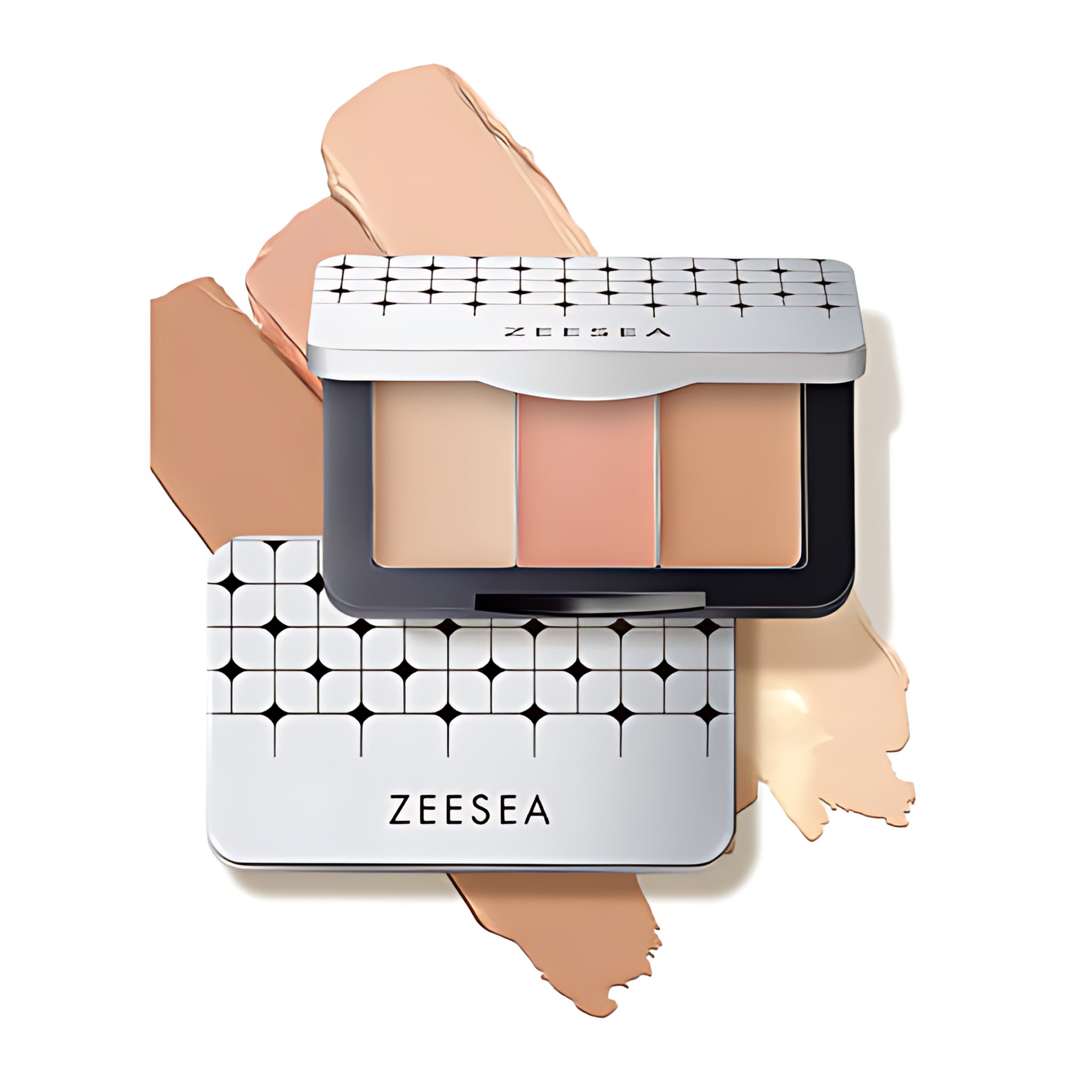 ZEESEA Nourishing Flawless 3 Colors Concealer Palette - 01