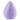 PAESE BOHO BEAUTY Makeup Sponge Flat Cut Lilac
