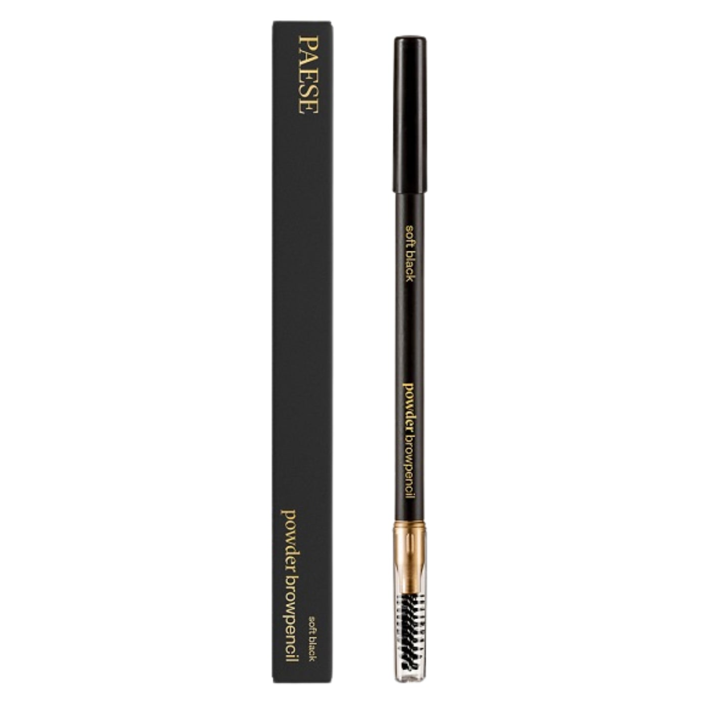 PAESE Powder Browpencil - Soft Black